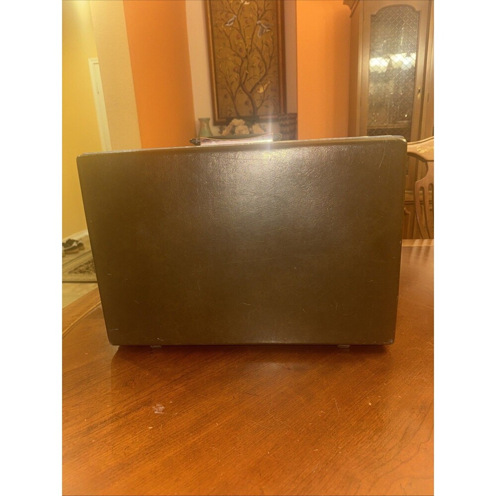 SAMSONITE Hard-Shell BRIEFCASE BROWN